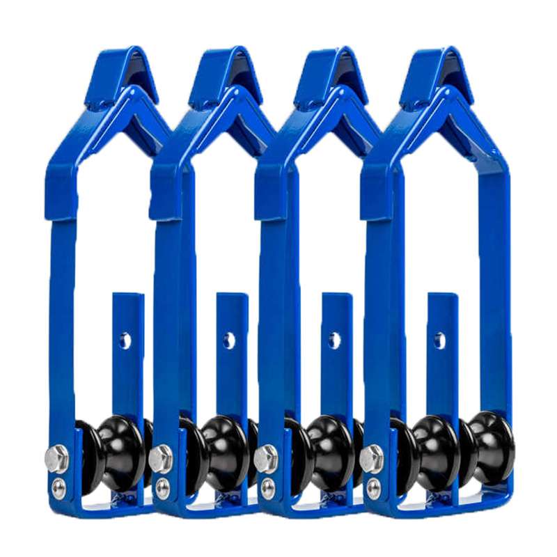 Dual Cable Roller for Cables up to 1" Diameter, 4 per Package